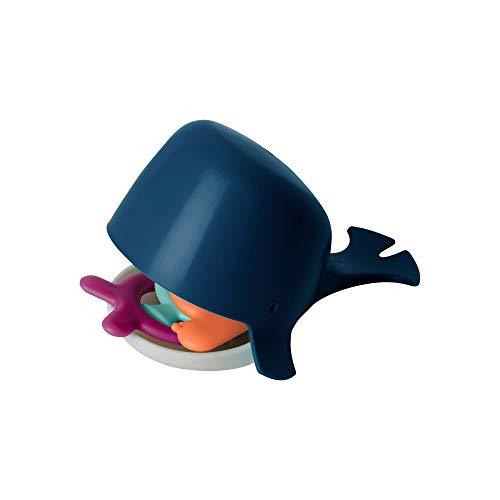 Boon CHOMP Hungry Whale Bath Toy - Navy/Multi