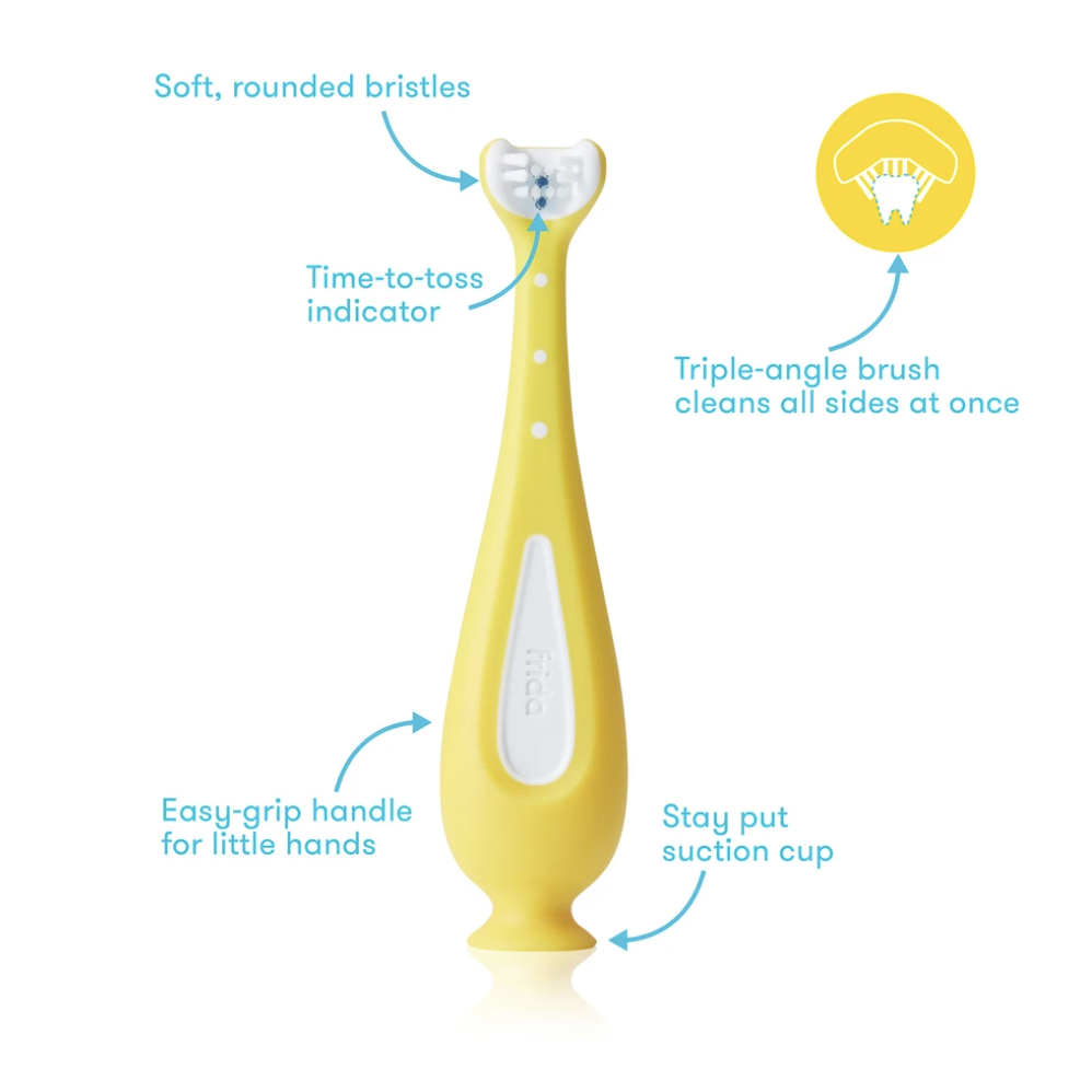 FridaBaby Grow-With-Me Training Toothbrush Set